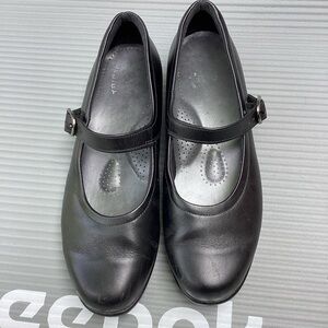 SAS USA Made Tri Pad Comfort Women's Black 7M Mary Jane Shoes leather upper